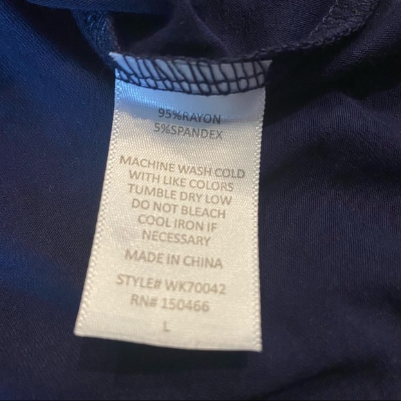 NEW Swing Dress Alison Essential Navy Blue Large - Picture 7 of 8